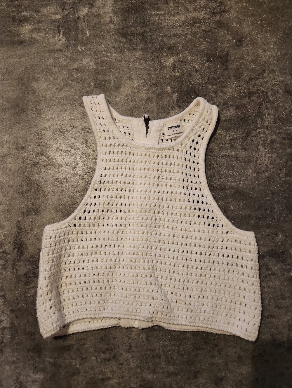 Cotton On crochet shirt